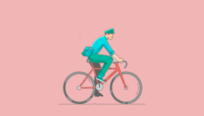 Cycliste - Application Paper - Motion design - BRAVE PARIS